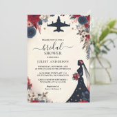 陸軍の海兵戦術軍隊ブライダルシャワー 招待状 (スタンド正面)