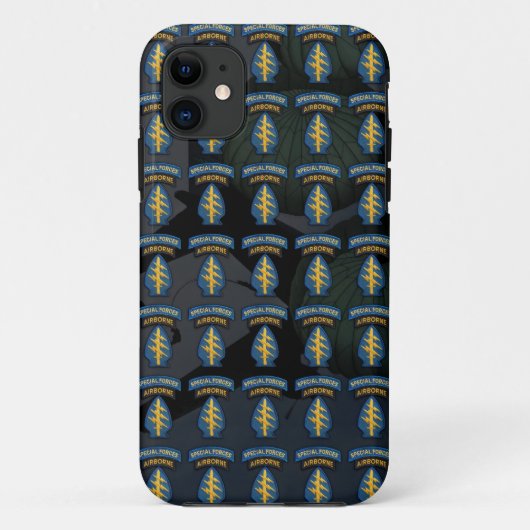 陸軍の特殊部隊グリーンベレー Case-Mate iPhoneケース (裏面)