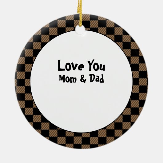 陸軍の男性パーソナライズされたギフト – ギフトおもしろい退役軍人 セラミックオーナメント (裏面)