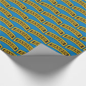 陸軍の空挺射撃兵フォート弁兵退役軍人ヴェット ラッピングペーパー (角)