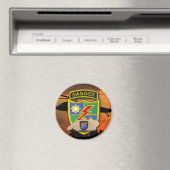 陸軍の空挺射撃機退役軍人ヴェッツLRRPレコン マグネット (インサイチュ (食洗機))