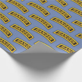 陸軍の空挺隊員のフォートベンニングパッチ ラッピングペーパー (角)