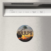 陸軍の空挺隊員ベトナム戦争LRPS マグネット (インサイチュ (食洗機))