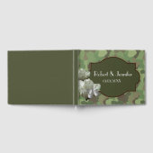 陸軍の結婚テーマのゲストブック ゲストブック (全面)