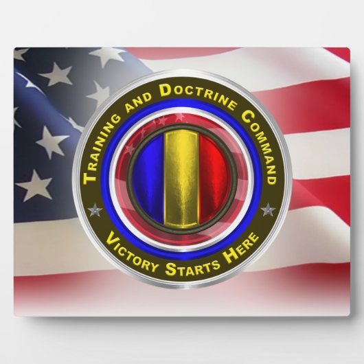 陸軍の訓練と教理の命令 フォトプラーク (正面)