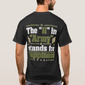 陸軍のH Tシャツ (裏面)
