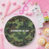 陸軍をテーマにした誕生日パーティー ペーパープレート (パーティー)