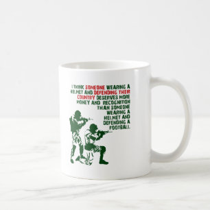 陸軍オーバースポーツの面白いマグカップ コーヒーマグカップ