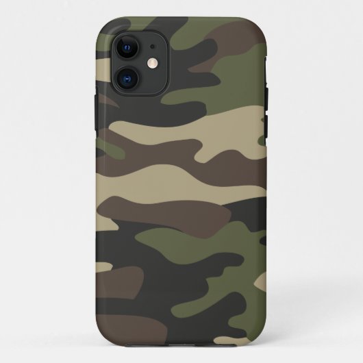 陸軍カモフラージケースメイトiPhoneケース Case-Mate iPhoneケース (裏面)