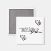 陸軍ガールフレンド – マグネット (正面/裏面)