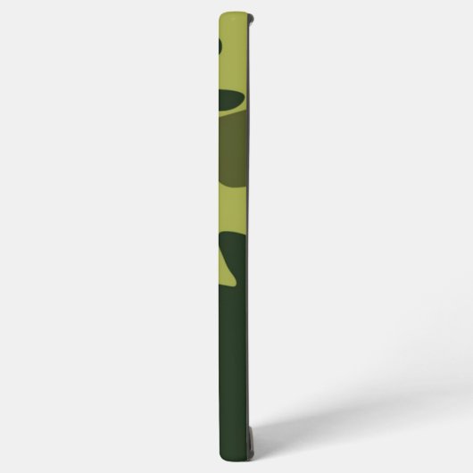 陸軍ケース | ビリディアンの緑の色 | セージグリーン SAMSUNG GALAXYケース (左側面)