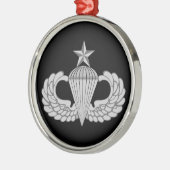 陸軍シニア・ジャンプ・ウィング メタルオーナメント (左)