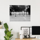 陸軍テニスチーム， 1920年代 ポスター (ホームオフィス)