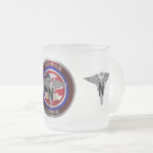 陸軍ナース隊 フロストグラスマグカップ (正面右)