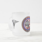 陸軍ナース隊 フロストグラスマグカップ (正面左)