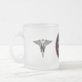 陸軍ナース隊 フロストグラスマグカップ (左)