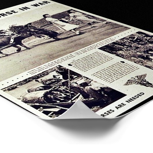 陸軍ナース ポスター (角)