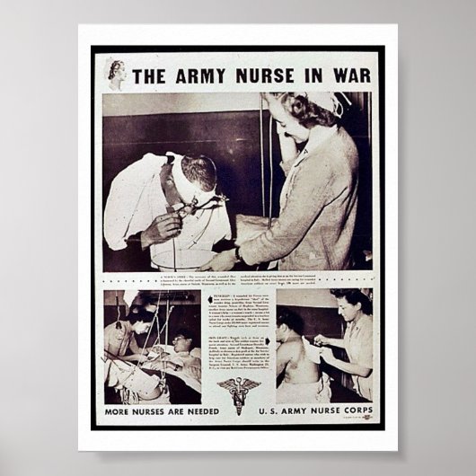 陸軍ナース ポスター (正面)