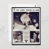 陸軍ナース ポストカード (正面/裏面)