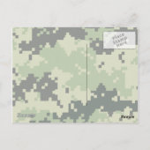 陸軍ハート ポストカード (裏面)