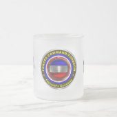 陸軍フォース・コマンド（FORSCOM） フロストグラスマグカップ (中央)
