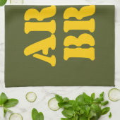 陸軍ブラット キッチンタオル (折り畳み)