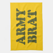 陸軍ブラット キッチンタオル (縦)