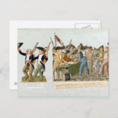 陸軍ボランティアの機運が高まる ポストカード (正面/裏面)