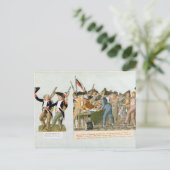 陸軍ボランティアの機運が高まる ポストカード (スタンド正面)