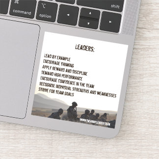 陸軍リーダーシップコードステッカー シール