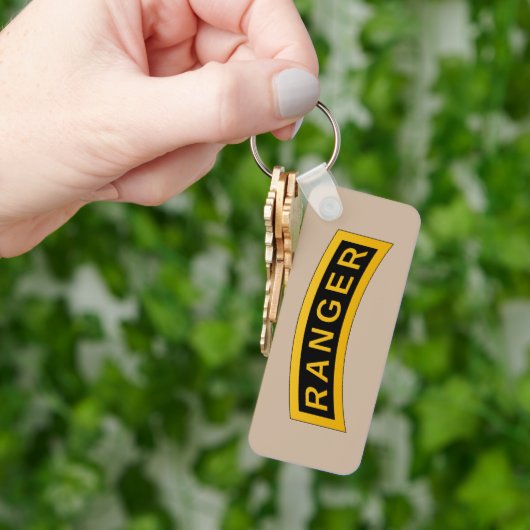 陸軍レンジャー学校タブ キーホルダー (手)