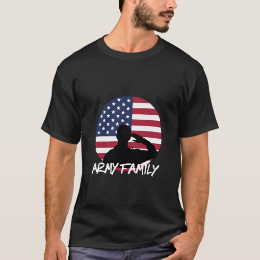 陸軍一家 Tシャツ (正面)