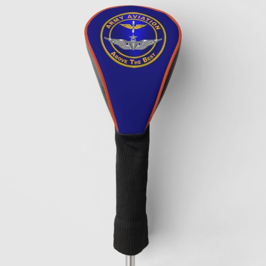 陸軍上級航空章 ゴルフヘッドカバー (正面)