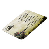 陸軍兵士の息子の詩のマグネット マグネット (左側)