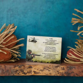 陸軍兵士の息子の詩プラーク フォトプラーク (側面)