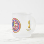 陸軍兵士部隊 フロストグラスマグカップ (正面右)