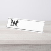 陸軍兵士 デスクネームプレート (正面)