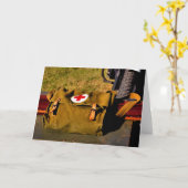 陸軍医療バッグ軍隊軍医 カード (黄色い花)