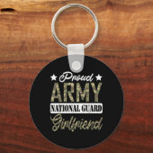 陸軍国家誇りを持ったガードガールフレンド軍隊ファミー キーホルダー (正面)