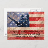 陸軍士官の定義 ポストカード (正面/裏面)