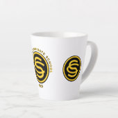 陸軍士官候補学校 – OCS カフェラテマグ (右アングル)