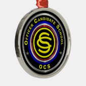陸軍士官候補校のクリスマス メタルオーナメント (右)
