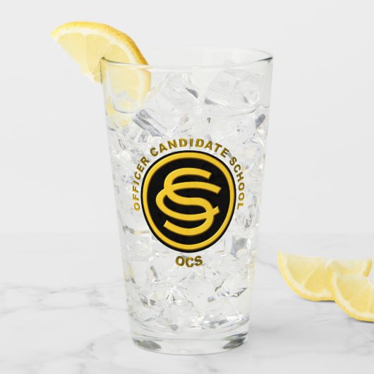陸軍士官候補校- OCS タンブラーグラス (アイス正面)