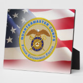 陸軍士官兵退役軍人 フォトプラーク (側面)