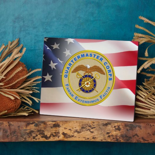 陸軍士官兵退役軍人 フォトプラーク (側面)