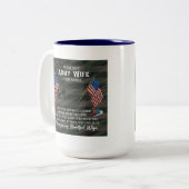 陸軍妻コーヒーマグ ツートーンマグカップ (正面左)