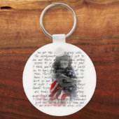 陸軍妻詩 キーホルダー (正面)