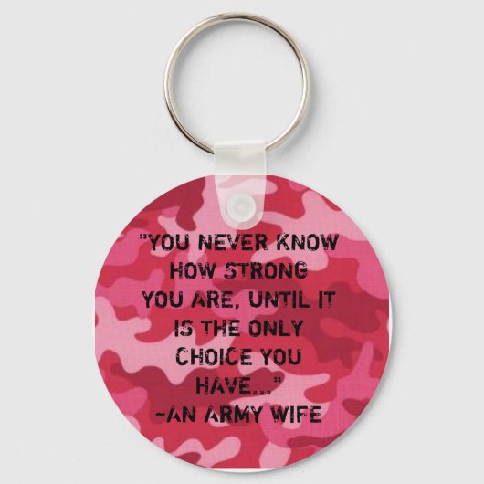 陸軍妻…強 キーホルダー (正面)