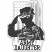 陸軍娘 シール (正面)