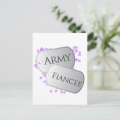 陸軍婚約者の犬タグ ポストカード (スタンド正面)